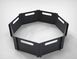 Костровая чаша разборная шести/восьмигранная 1686760118 фото 5