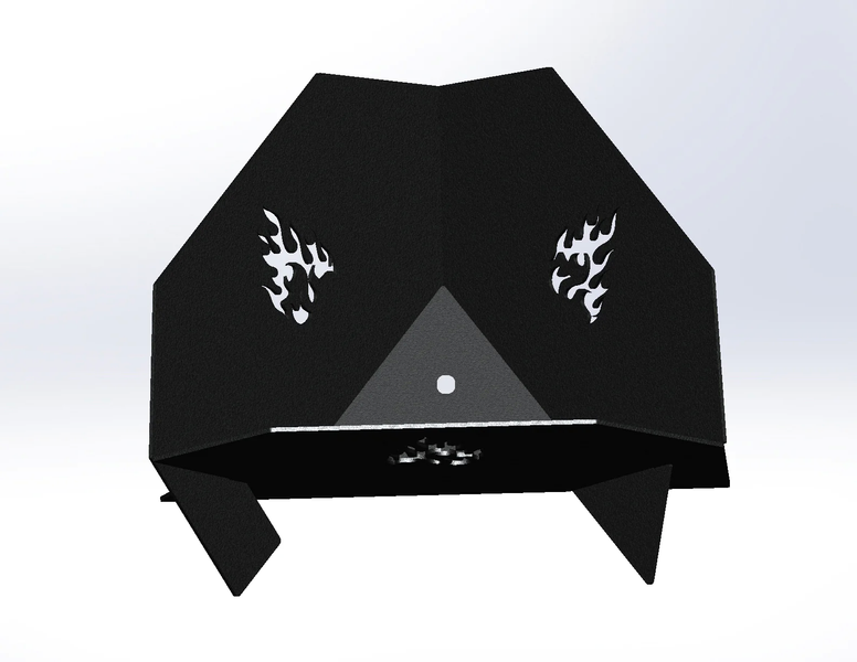 Костровая чаша разборная 24" V2 1681911294 фото