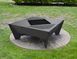 Кострова чаша розбірна 39" з решіткою гриль для барбекю 1686749848 фото 1